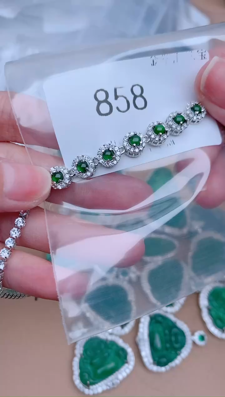 【闪购商品】翡翠颈饰未镶嵌858