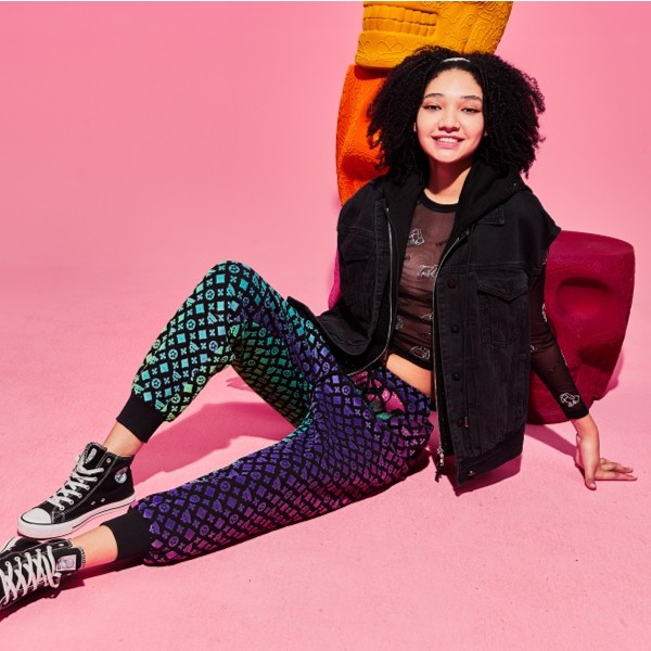 轻奢-TCH潮牌潮流百搭水洗可拆卸连帽黑色牛仔马甲T69C018002