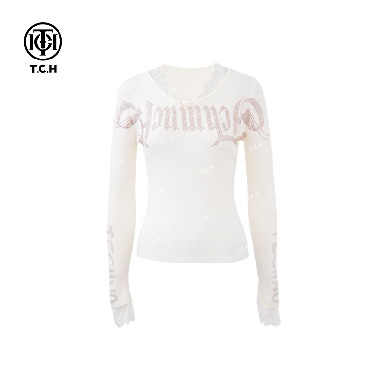 爆款-TCH潮牌24新款群星闪耀针织衫T72C09E5079