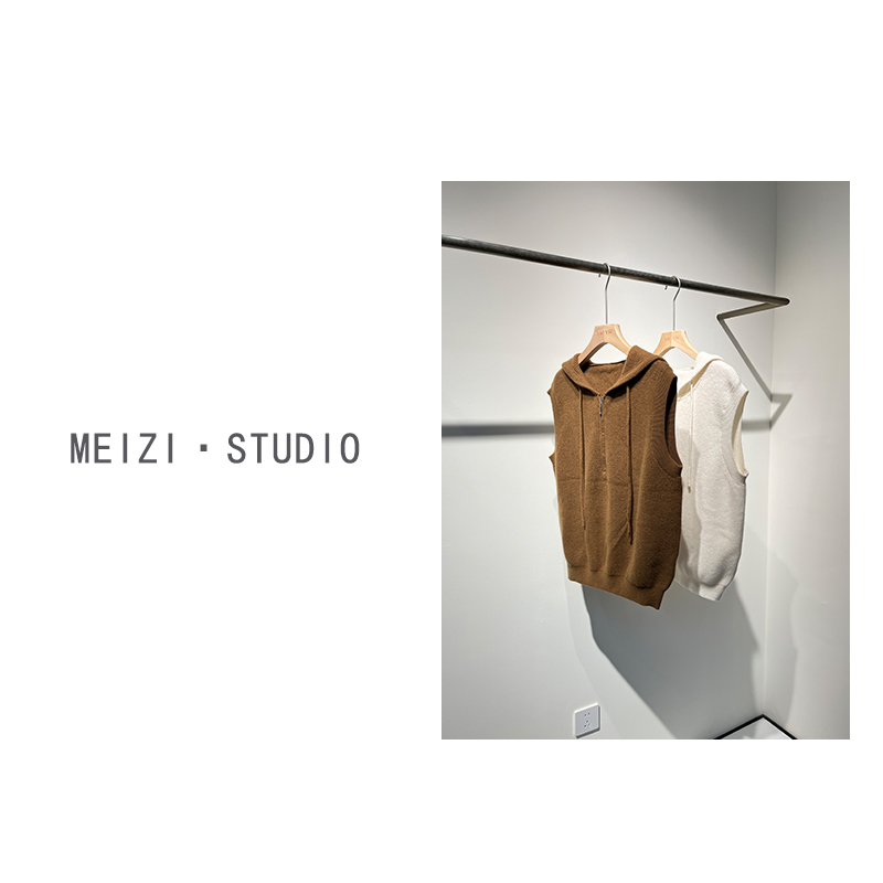 融雪秋叶月·无袖连帽系列｜无龄感毛衫