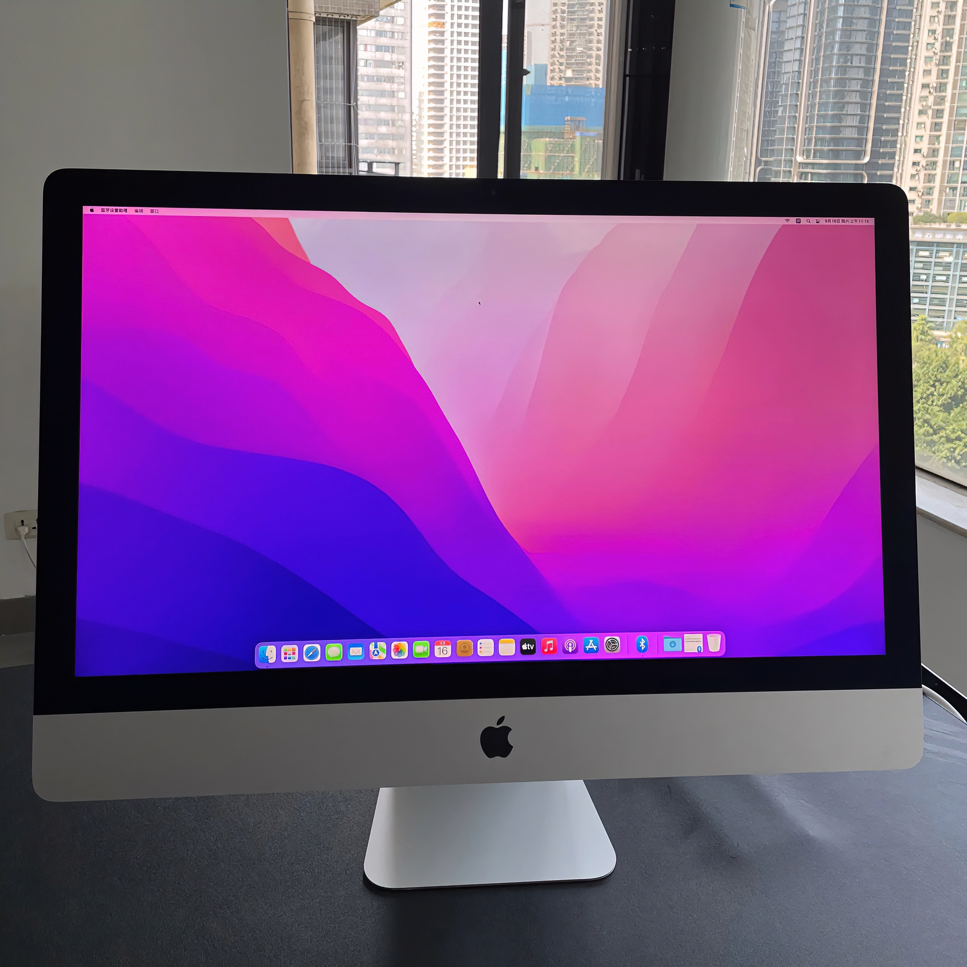 95新 Apple/苹果 iMac台式一体机电脑超薄办公前台游戏家商用设计