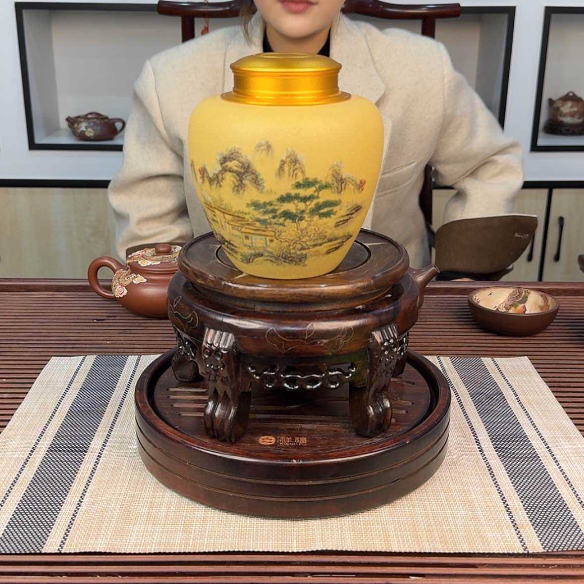 【闪购商品】紫砂茶叶罐