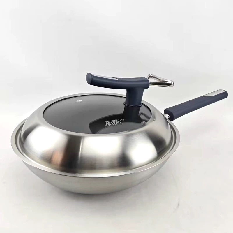 SUPOR/苏泊尔有钛无涂层2代不粘炒锅CC30/32JG3家用炒锅防刮耐磨