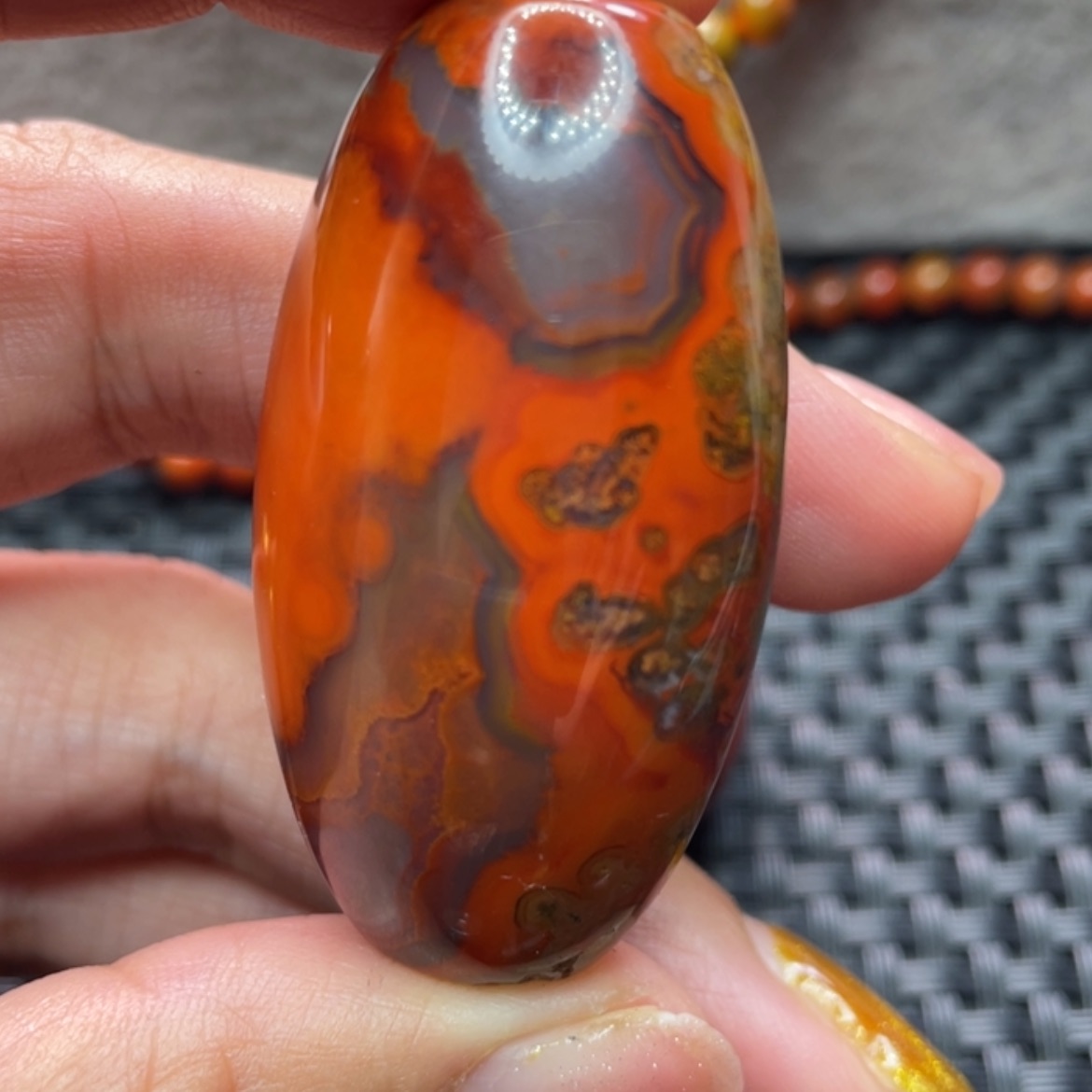 【闪购商品】玛瑙/玉髓颈饰未镶嵌相**晚