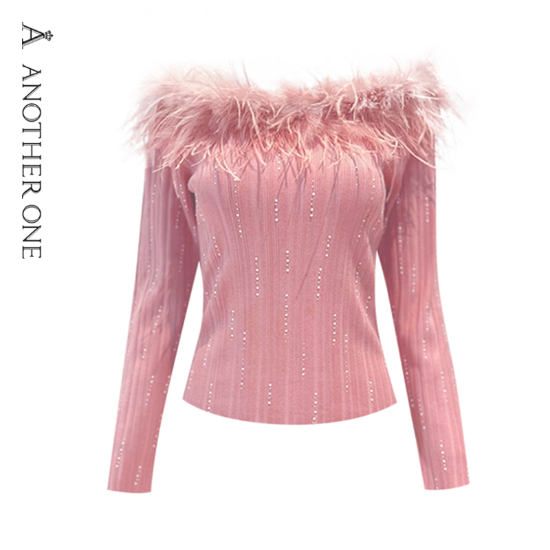 Another one设计师款轻奢针织衫法式高级感气质上衣