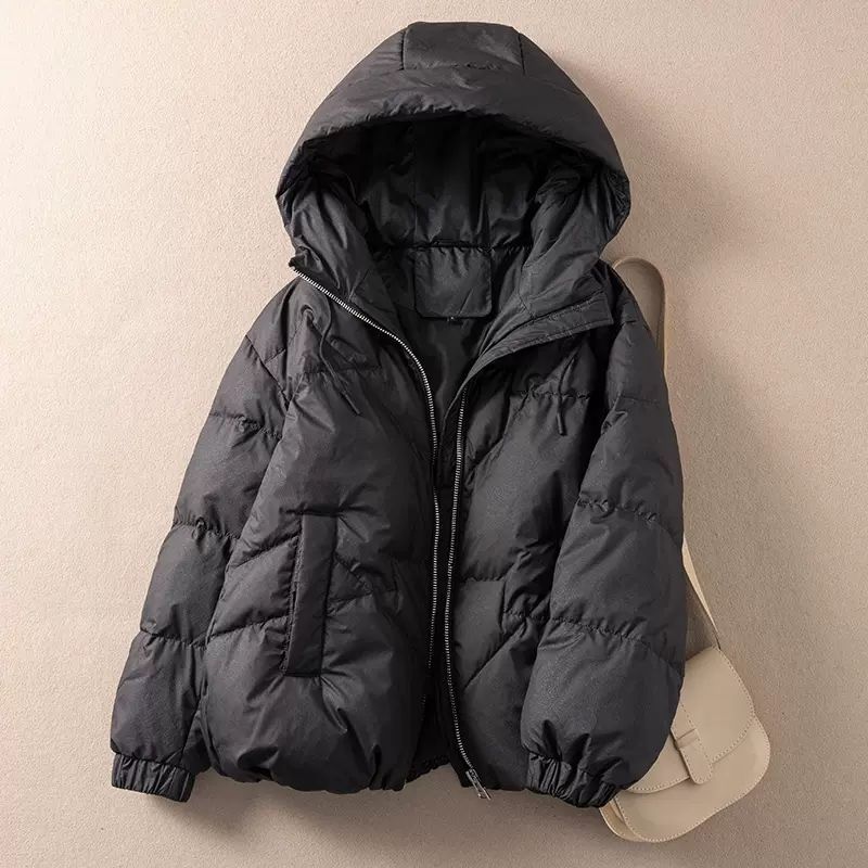 羽绒衣羽绒衣羽绒衣白色短款羽绒棉服女2024年新款爆款加厚外套女