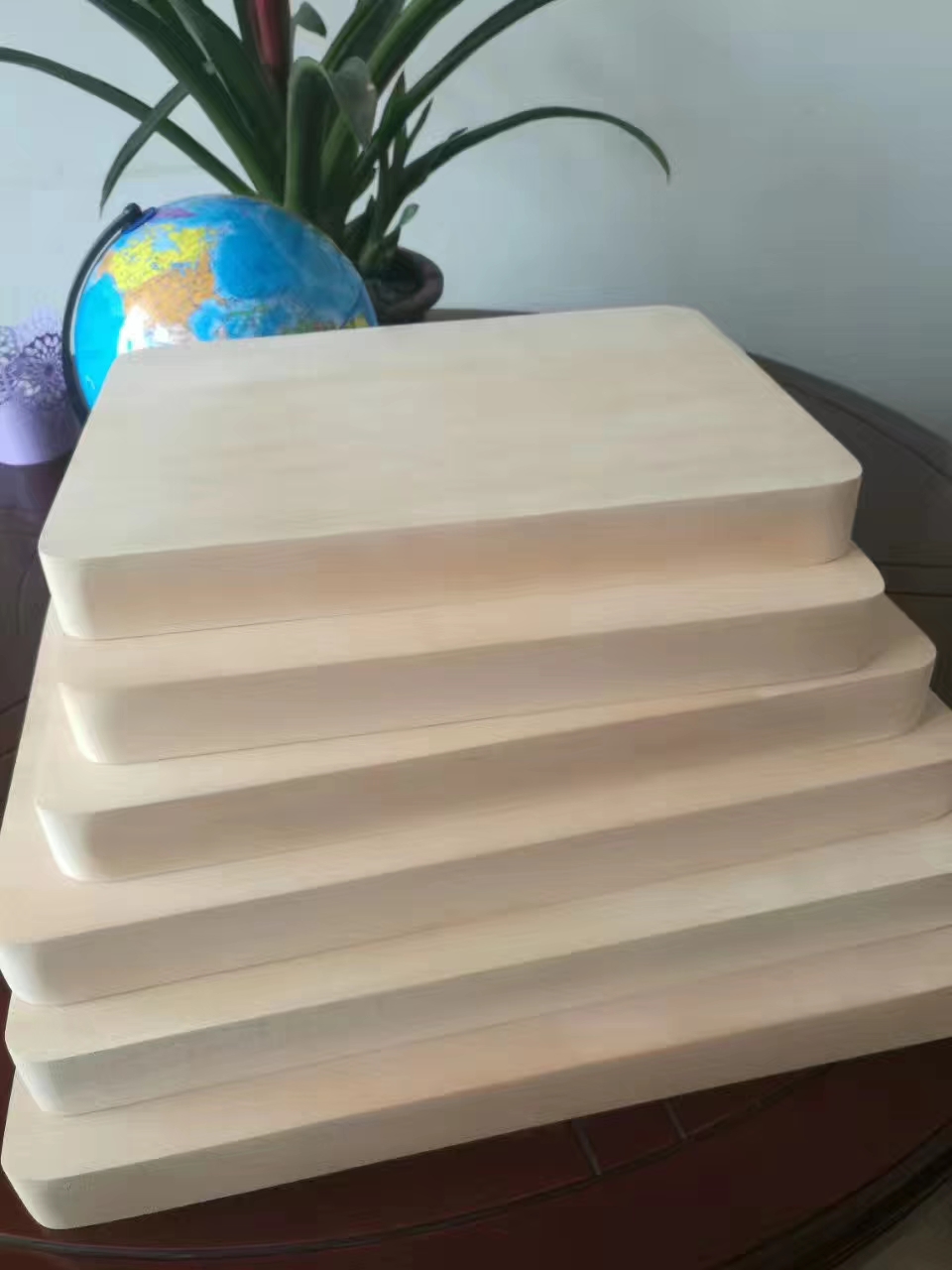 整块椴木实木菜板（37*26*4.2㎝）