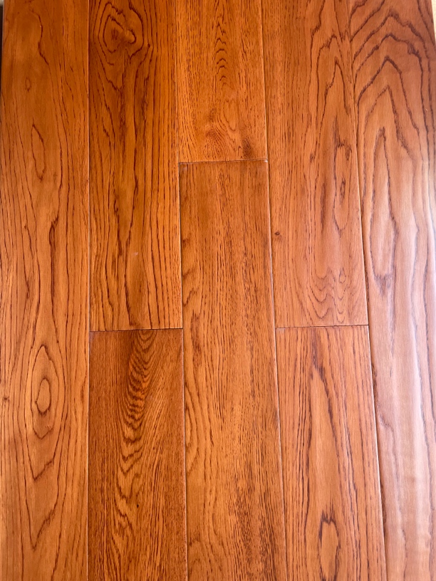 全新橡木柚木色橡木地板810×122特价处理