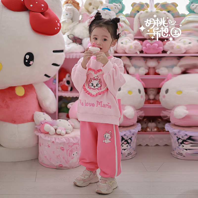 【年中秋冬款清仓】包含微瑕 玛丽猫卫衣套装裤装