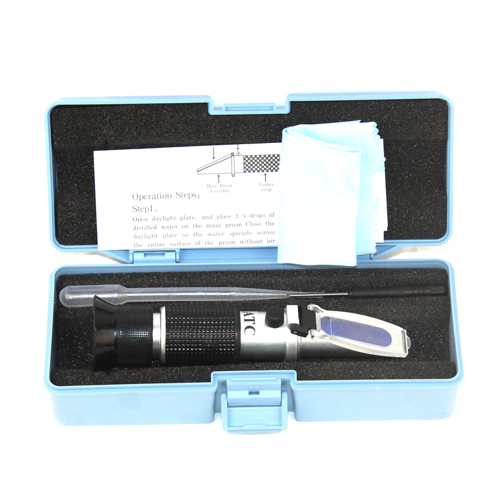 冰点仪 冰点检测仪 电解液比重计 锰铜材质 防冻液冰点测试仪甲醇