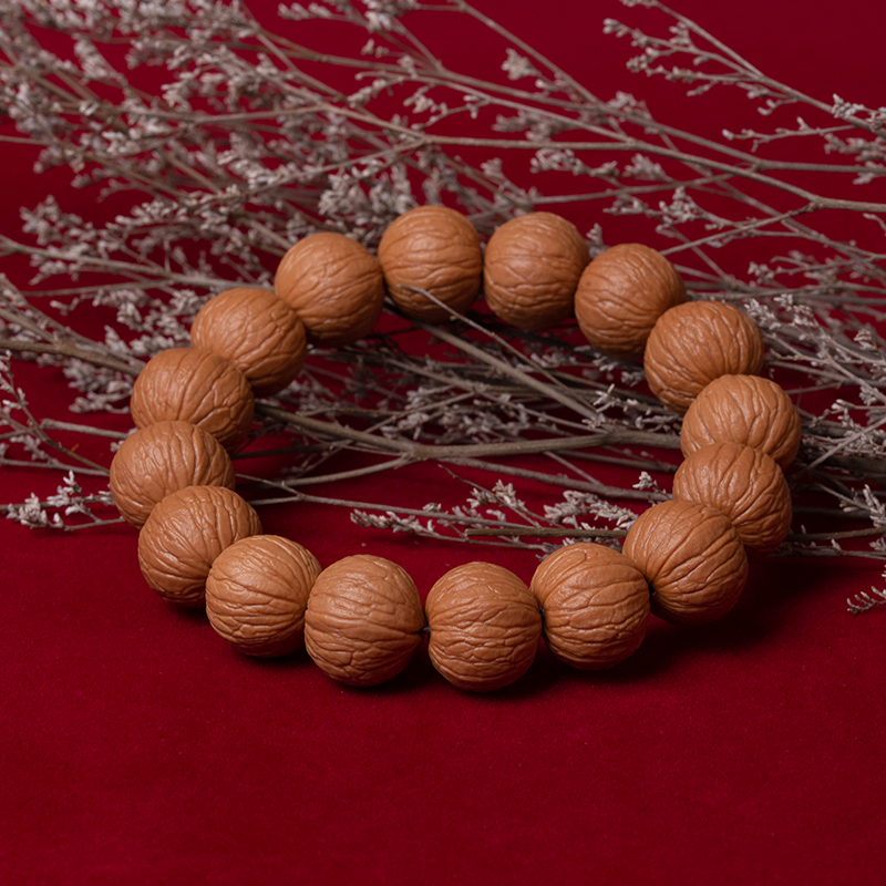 猴头凤羽手串尺寸随机