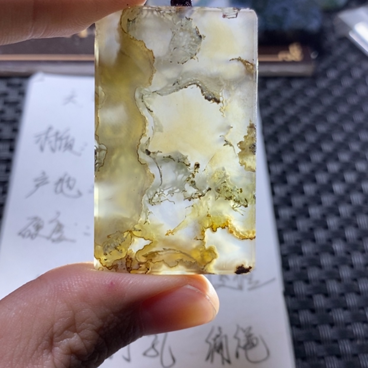 【闪购商品】玛瑙/玉髓颈饰未镶嵌国*