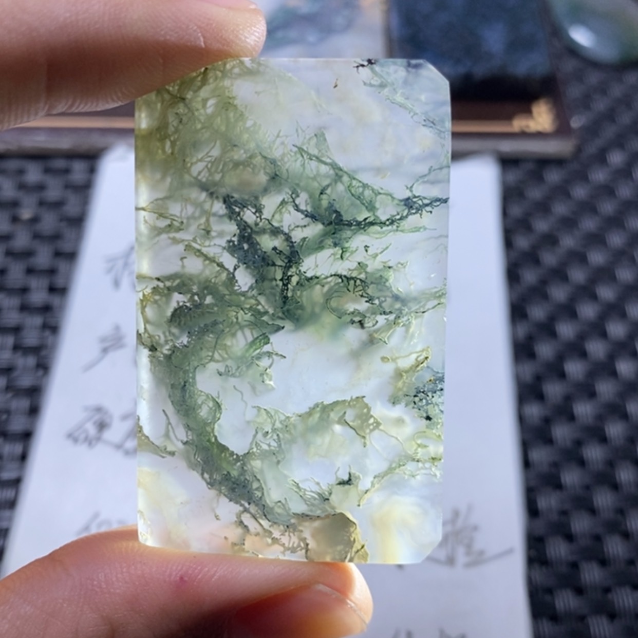 【闪购商品】玛瑙/玉髓颈饰未镶嵌蓝****A