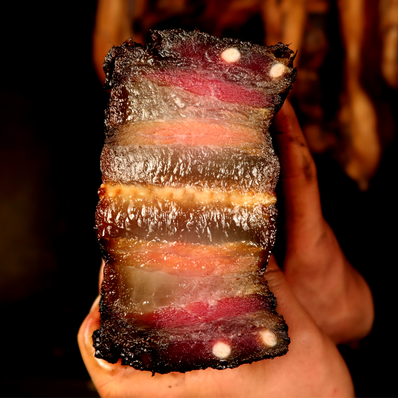 【直播现称】湖南农家柴火烟熏土猪腊肉五花肉老腊肉熏肉腌肉腊味