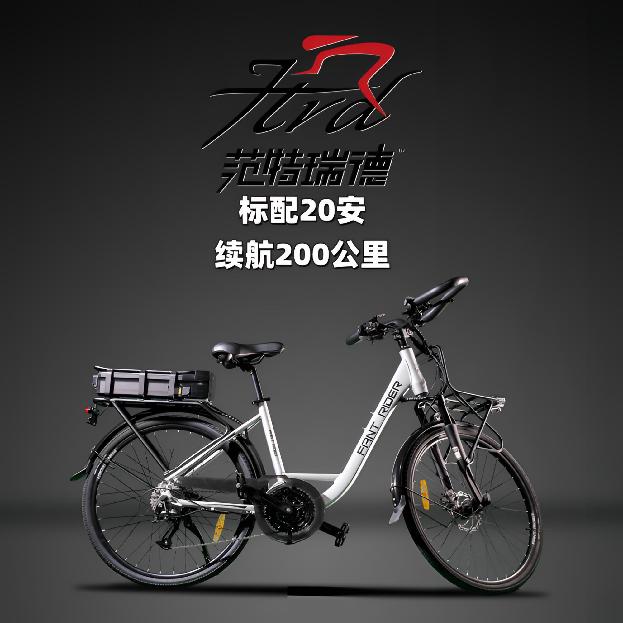 轮毂电机电助力自行车长续航锂电山地车旅行车E-BIKE电动公路车
