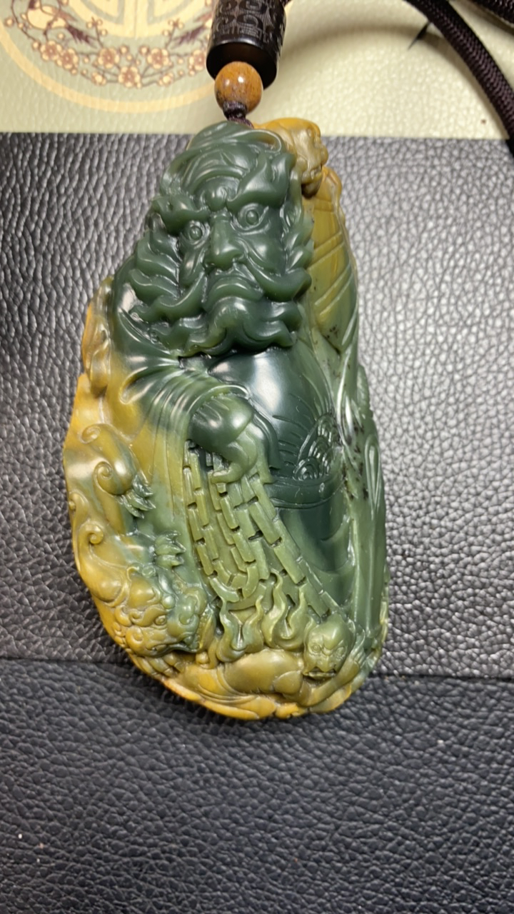 析木河磨玉 河磨玉钟馗