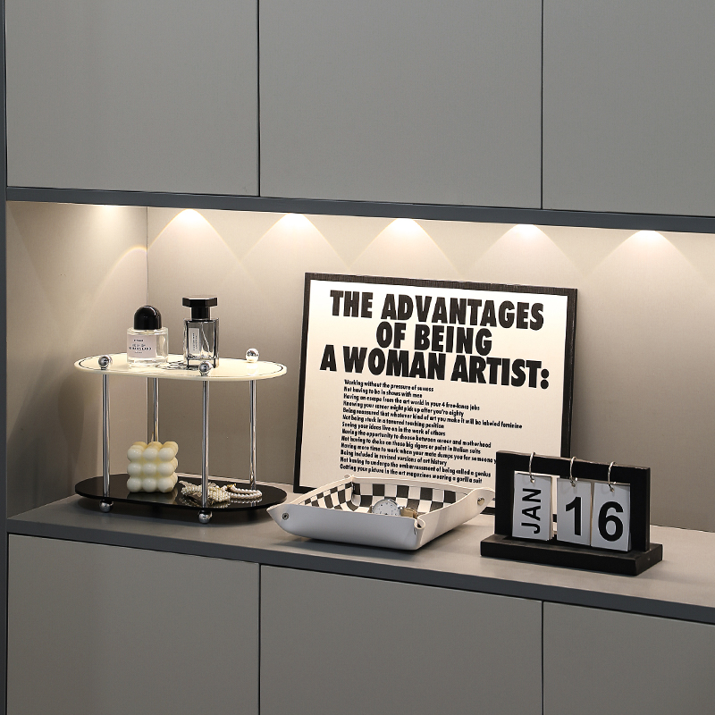 进门客厅玄关钥匙收纳盒装饰品摆件入户餐边鞋柜家居好物轻奢高档