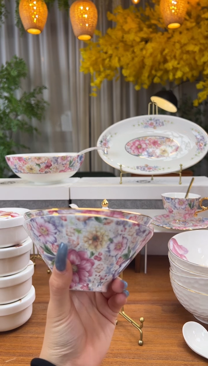 【闪购商品】碗秘密花园5寸米饭碗2个
