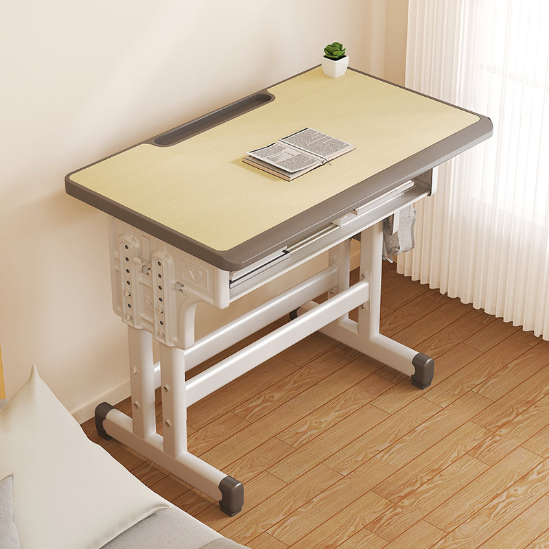 儿童学习书桌子家用作业桌可升降写字桌小学生学校培训辅导班课桌