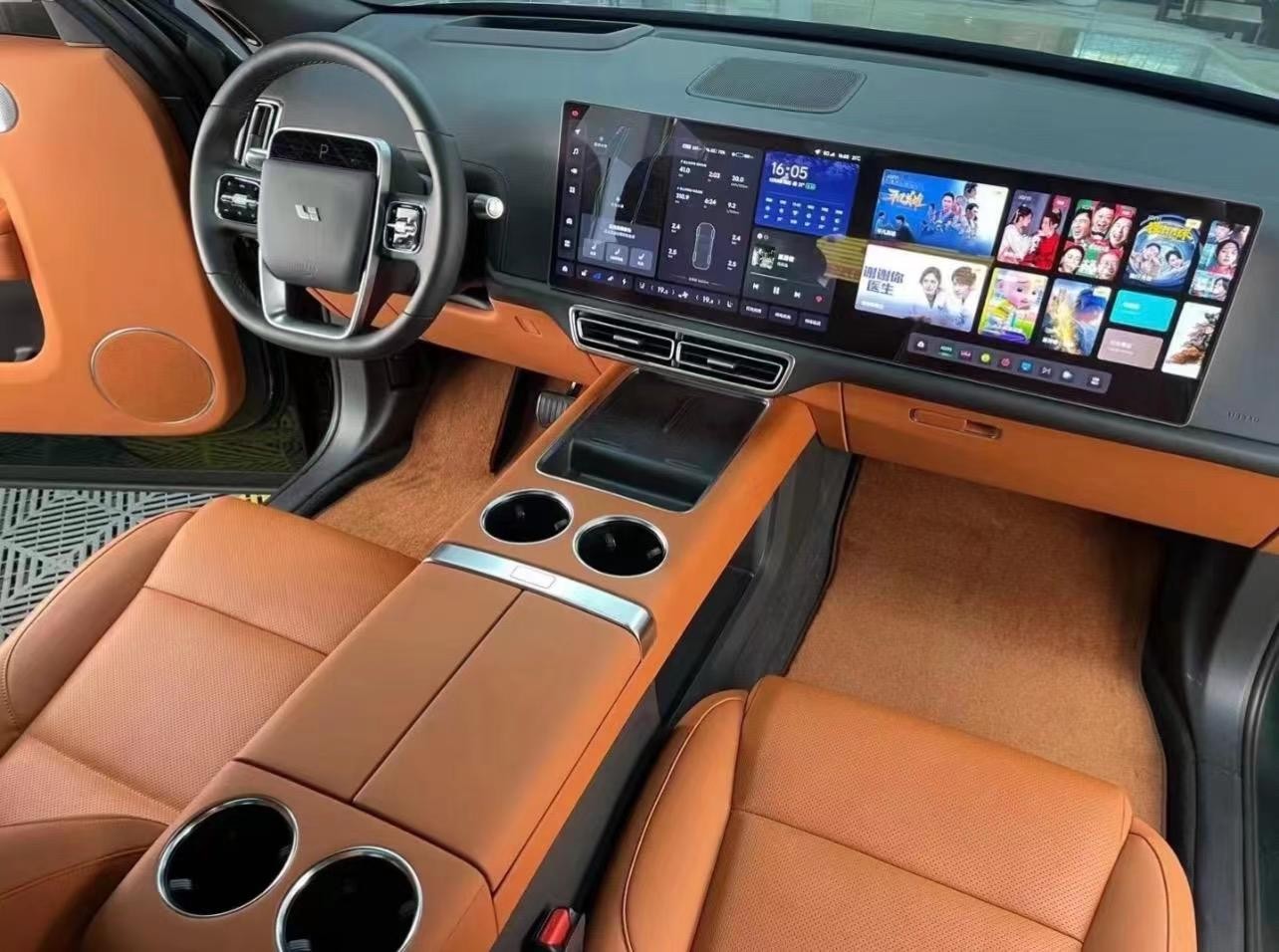 新款理想蔚来问界%100澳洲羊毛脚垫汽车专车专用高档脚垫高端定制