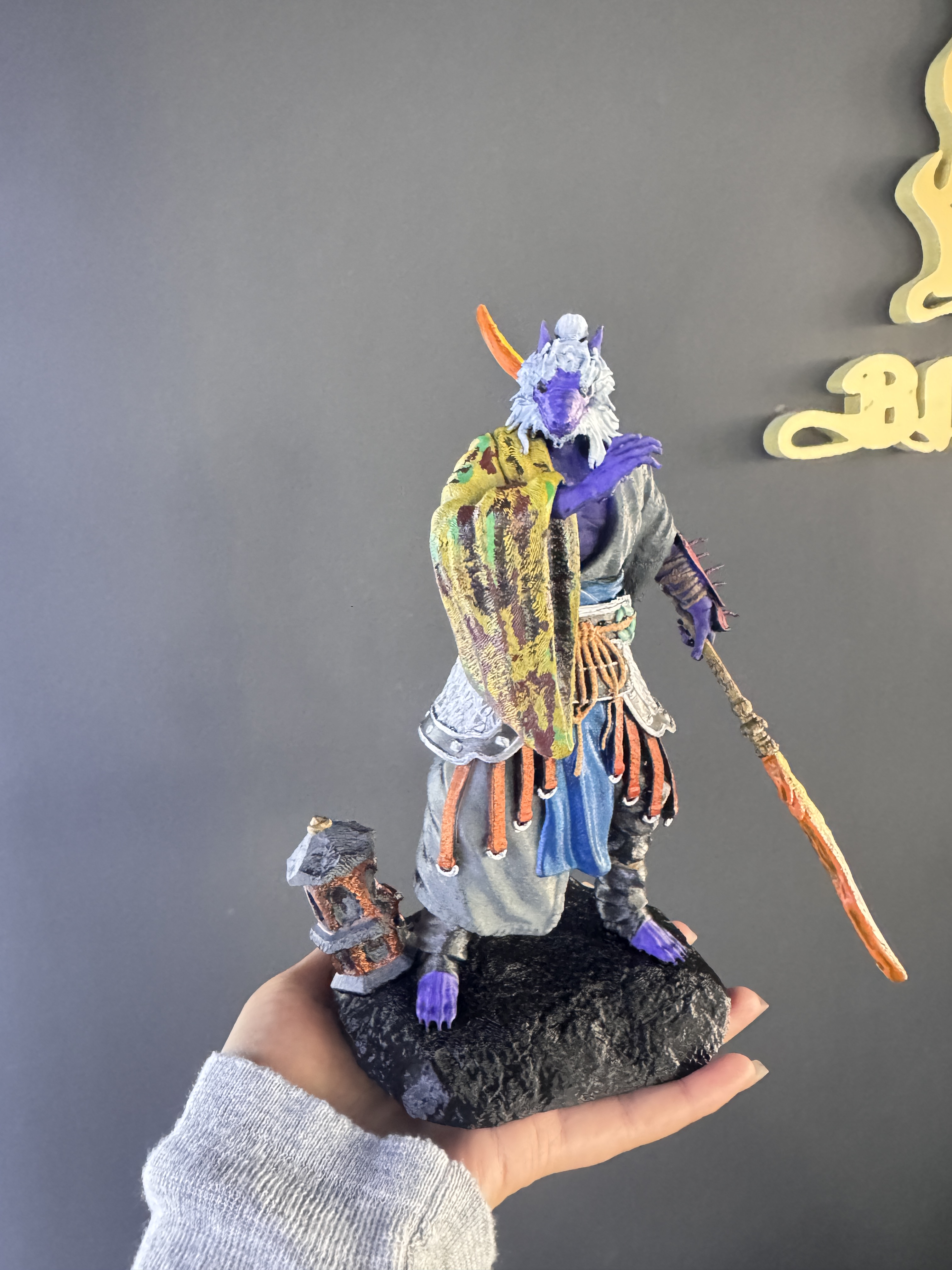 3D打印手绘黑神话手办 悟空 天命人等各类模型手办现货与定制