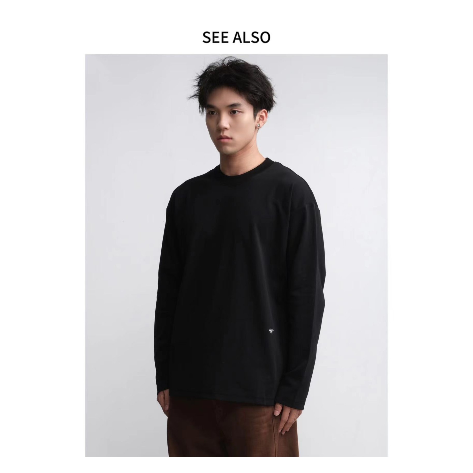 see also 小蜜蜂基础款刺绣圆领百搭重磅宽松休闲男女款短袖T恤