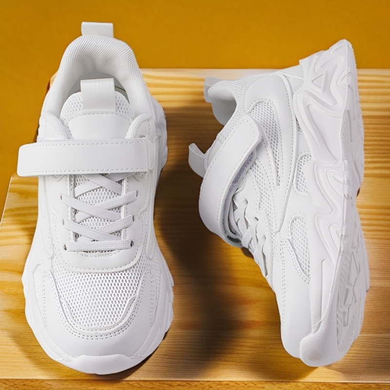 中小学生运动小白鞋男女同款