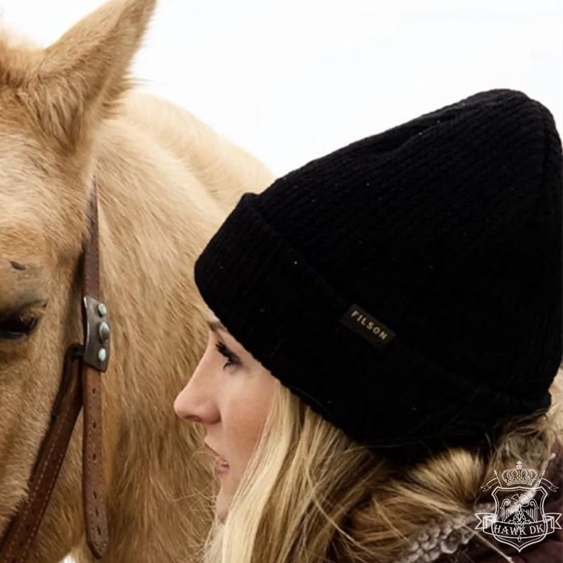 现货美国Filson纯羊毛男女通用针织毛线帽WOOL WATCH CAP30235