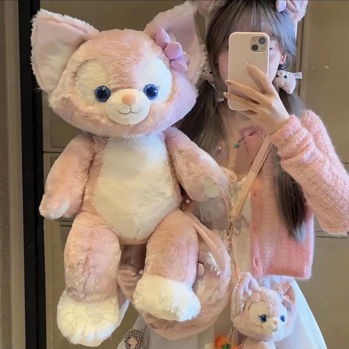 玲娜公仔毛绒玩具琳娜贝尔林娜小狐狸贝儿玩偶抱枕生日礼物女生