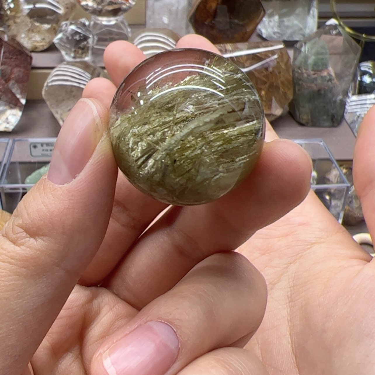 【闪购商品】水晶摆件未镶嵌義*堂