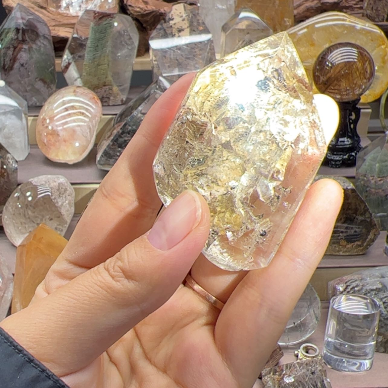 【闪购商品】水晶摆件未镶嵌难***做