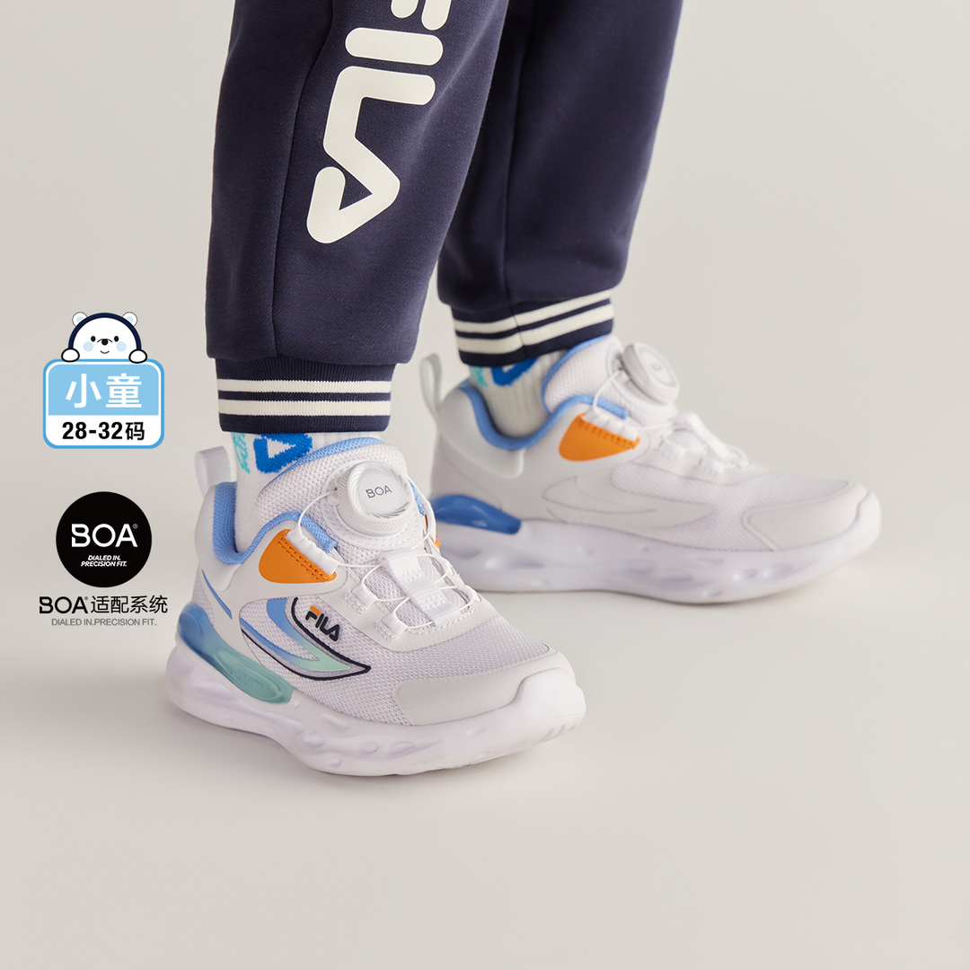 【Soft Muffin麦芬鞋】FILA斐乐儿童训练鞋小童春季网K14B412405