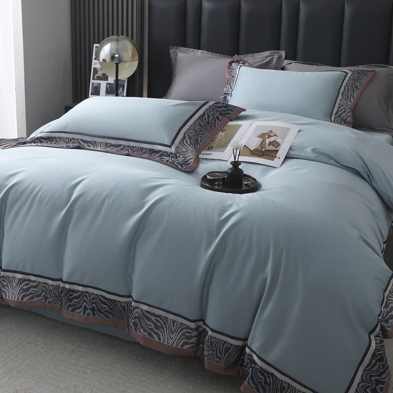 【懒太太家纺】 轻奢/简约/纯色/高档大气/棉/四件套松弛感床上用品