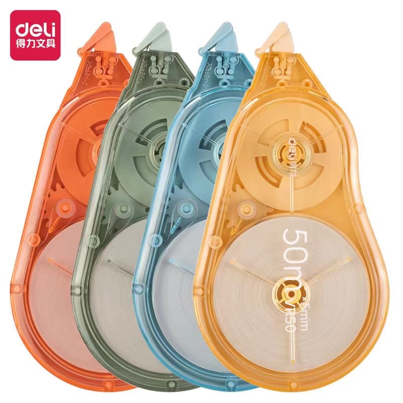 得力VR153修正带 学生用实惠装顺滑大容量高科技涂改带改正带初中