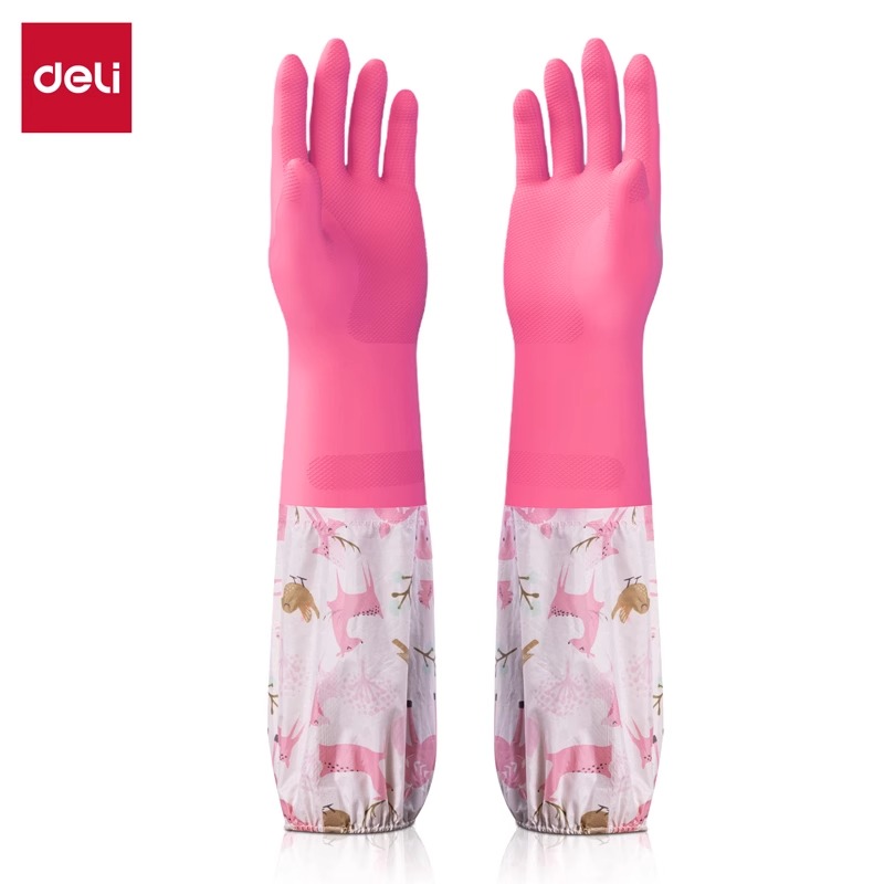 得力LQ623 -XL(玫红色)(1双/包)