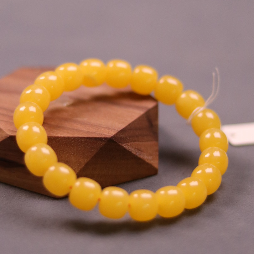 蜜蜡老形10-11mm手串