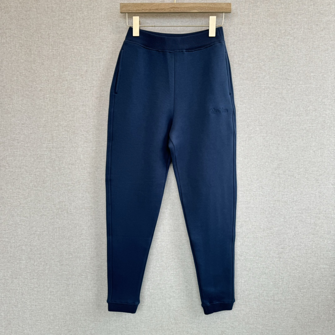 未使用 MaxMara S Maxmara Tamaro 女士休闲卫裤 Wsp20010