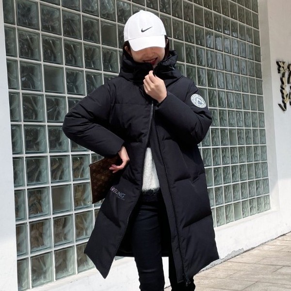 【厂家溯源】暖频道加厚极寒款加厚中长款连帽保暖羽绒服621612