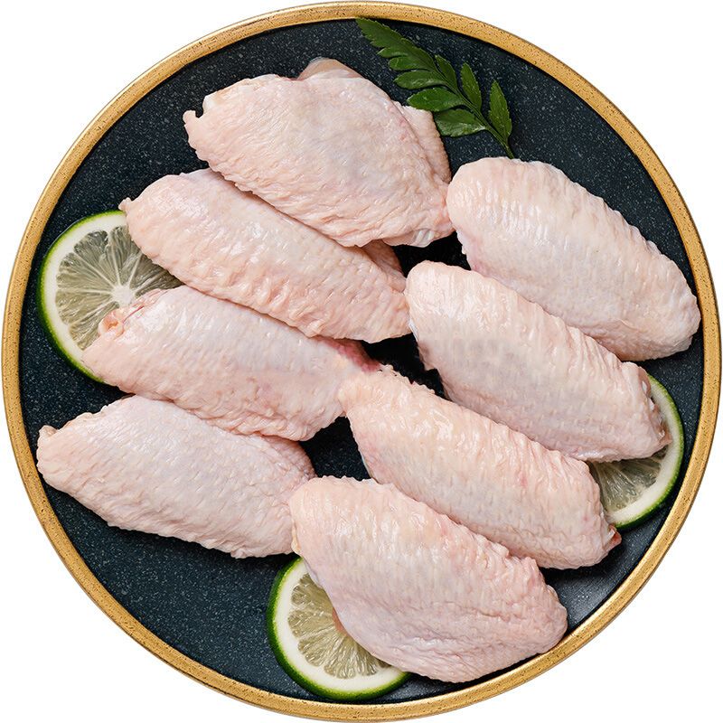 鸡翅中约500g±20g/份（冰）
