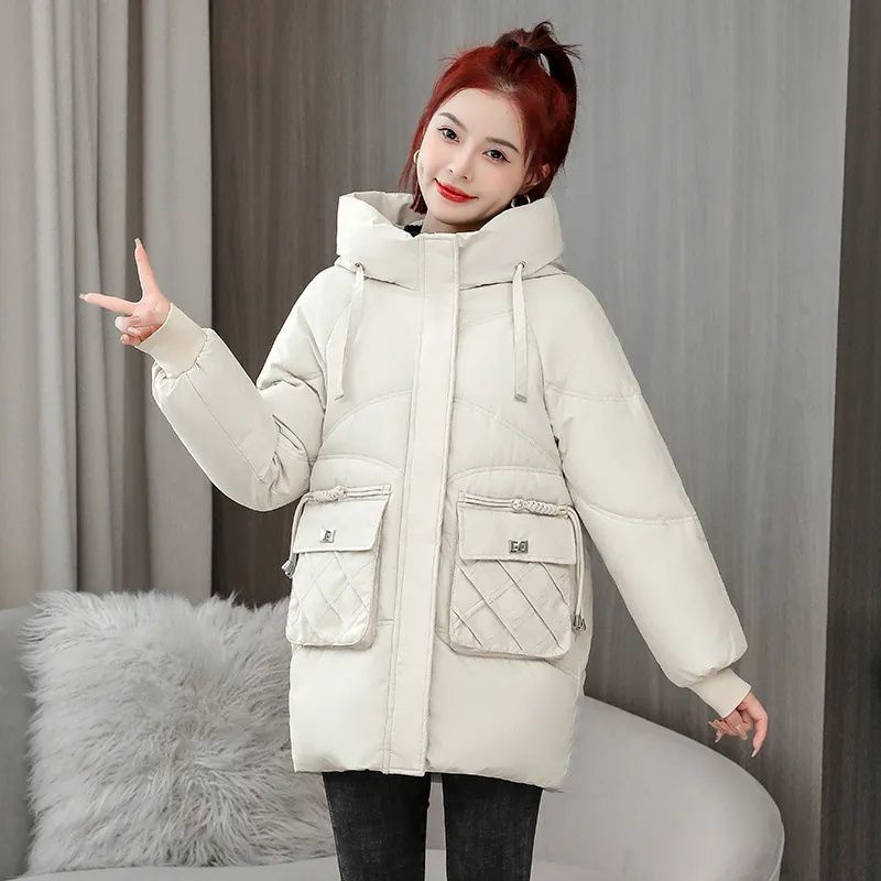 羽绒服爆款2023新款正品反季衣羽绒户外运动女士年秋季中长