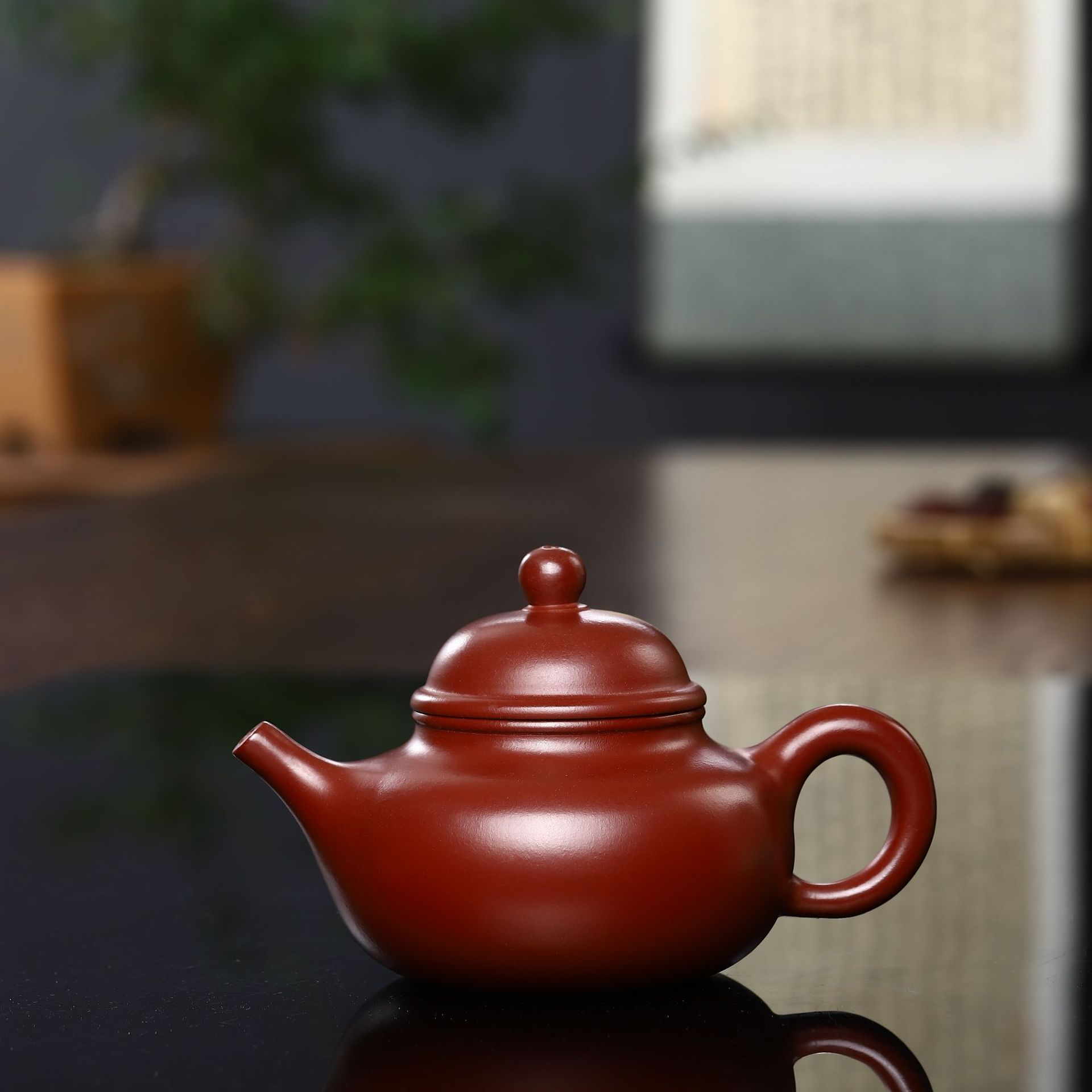 零售网红宜兴紫砂壶原矿大红袍容天壶家用泡茶送礼紫砂茶具代发