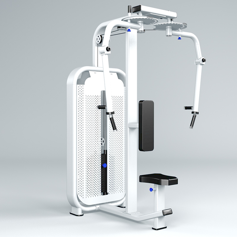 方门直臂夹胸训练器健身房专用蝴蝶机直臂夹胸机胸部训练