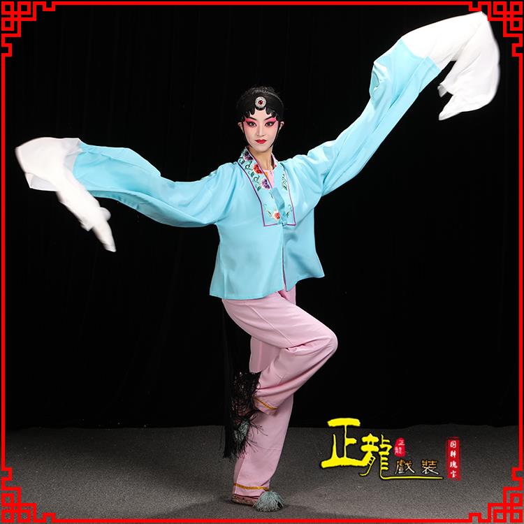 正龙戏装京剧越剧戏曲服装女演出戏剧花旦小姐水袖舞蹈戏服练功服