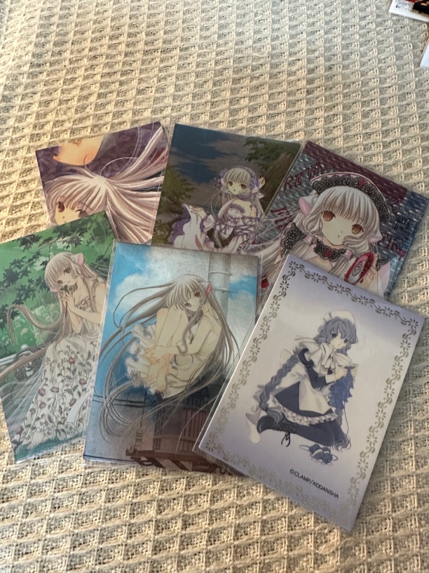 (中古）人形电脑天使心原画收藏卡 单张（有拼图）默认主播代抽