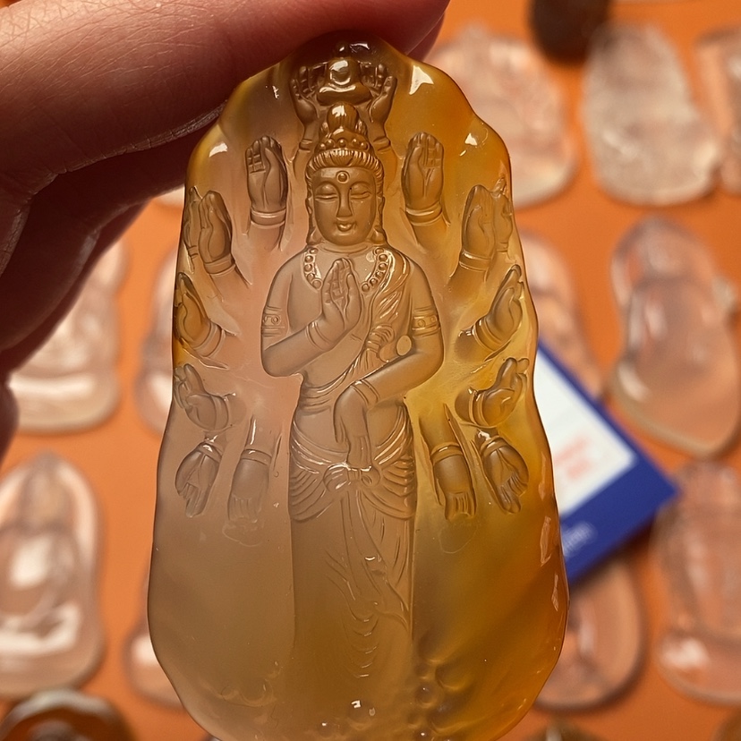 【闪购商品】玛瑙/玉髓颈饰未镶嵌九*
