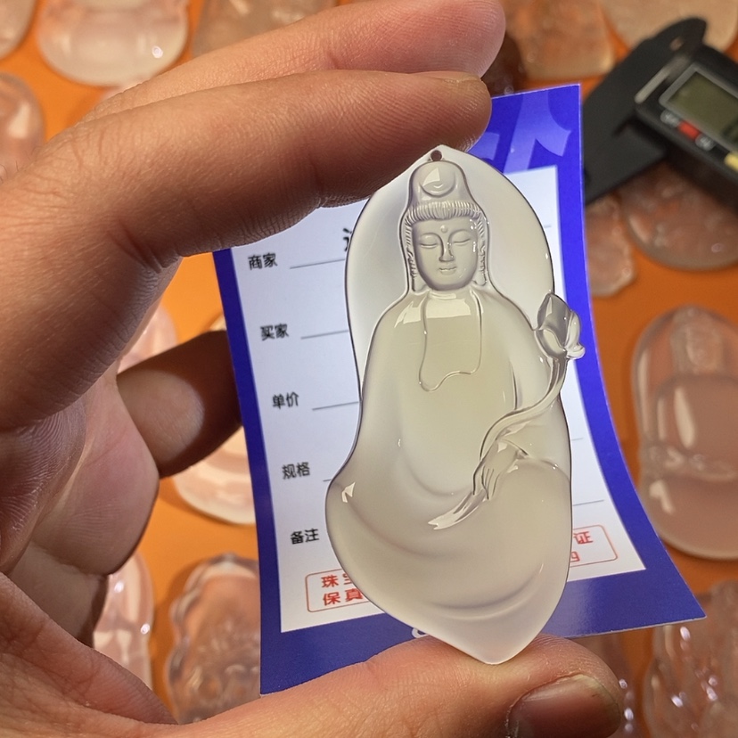 【闪购商品】玛瑙/玉髓颈饰未镶嵌大**子