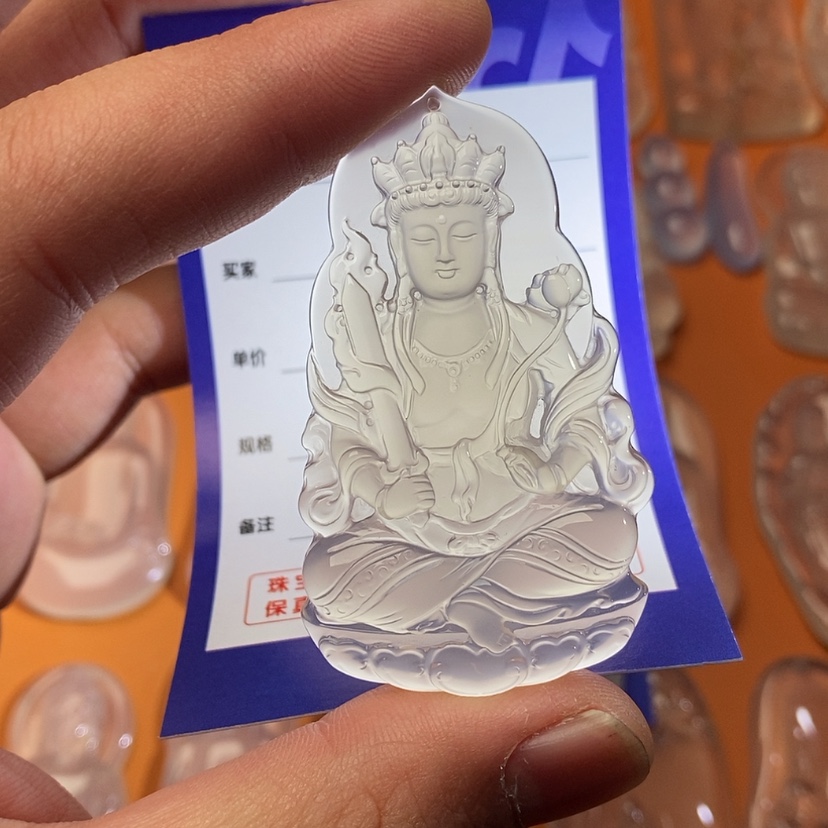 【闪购商品】玛瑙/玉髓颈饰未镶嵌泓*