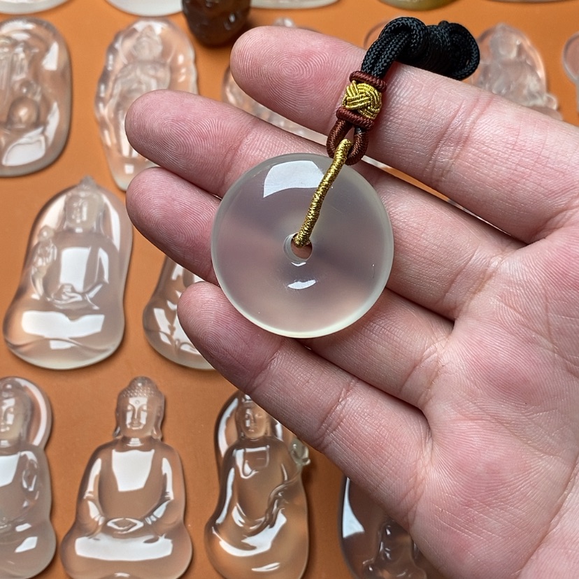 【闪购商品】玛瑙/玉髓颈饰未镶嵌三****店