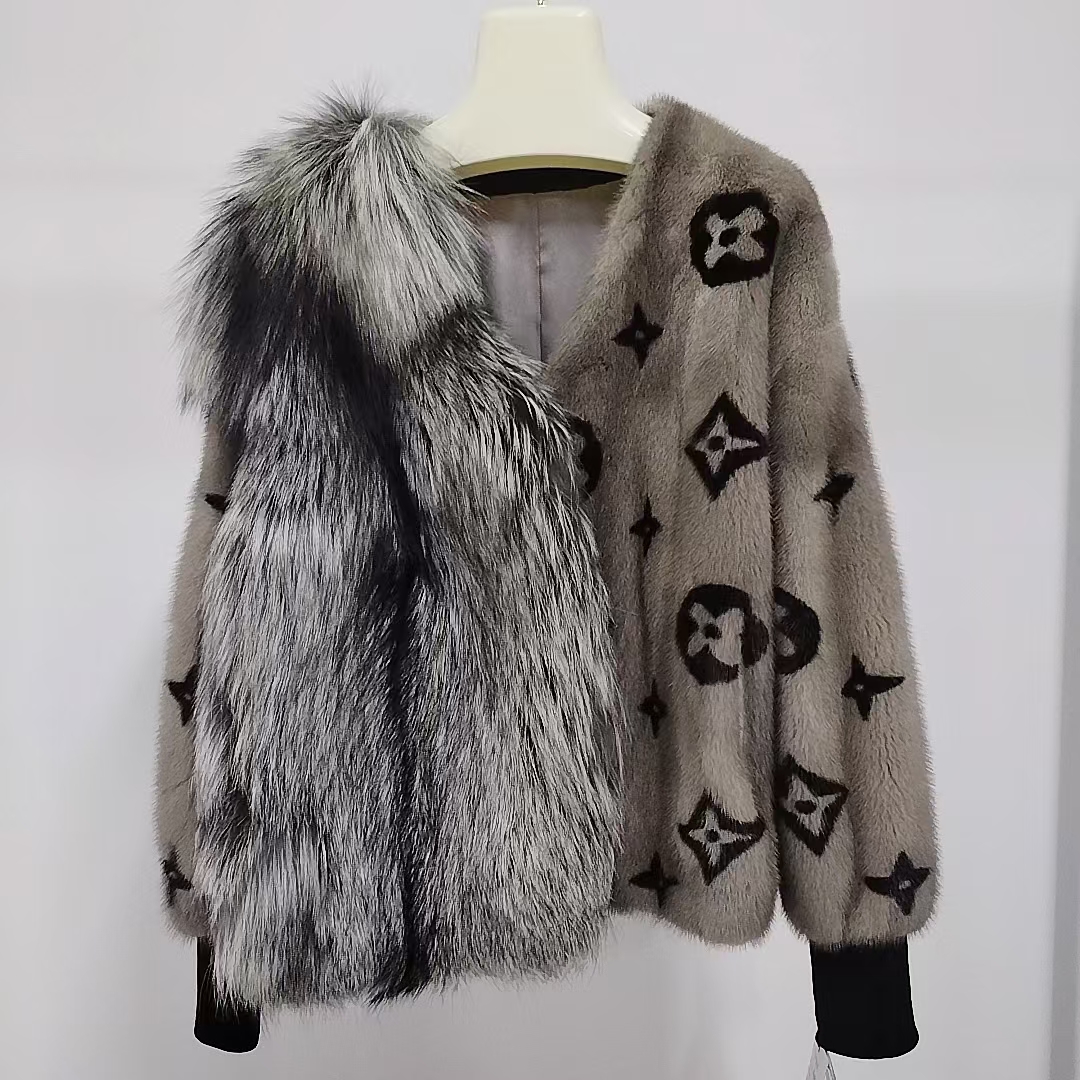 2024新款休闲时尚皮草外套