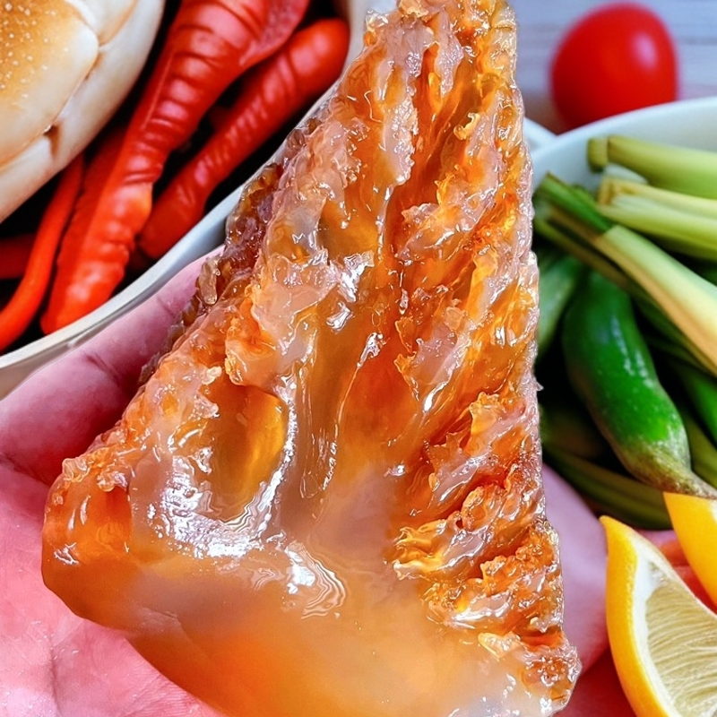 野生海蜇头 海蜇大特角 净重3斤-5斤桶装发货非即食凉拌菜鲜脆